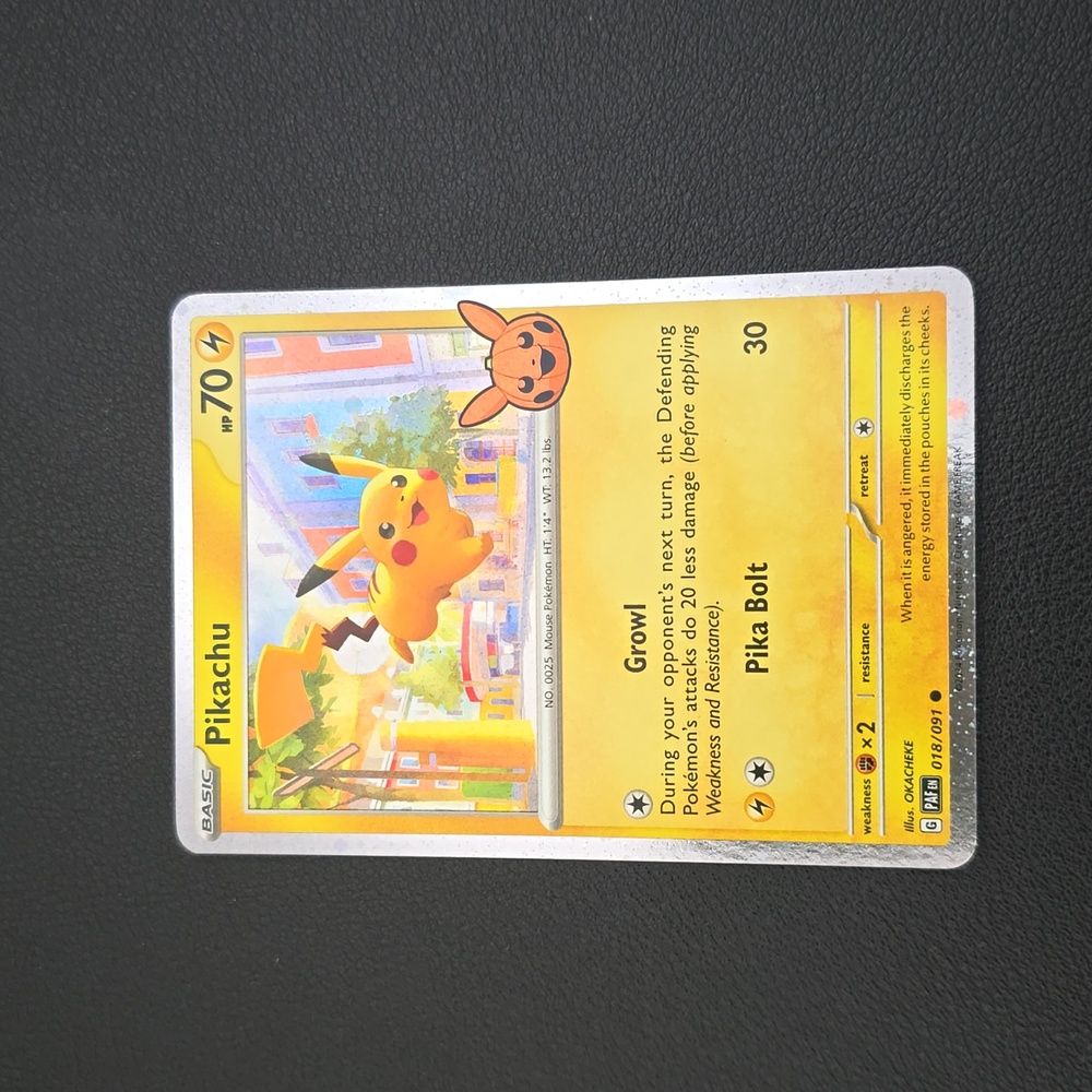 Pokemon TCG Trick or Trade 2024 Pikachu Cosmo Holo